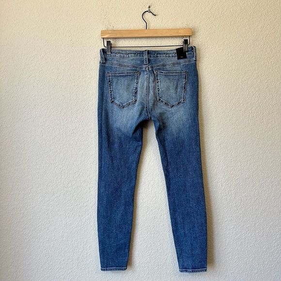 HALE by AG Drew Sculpted High Rise Skinny Crop Jeans with Studs - Picture 7 of 15